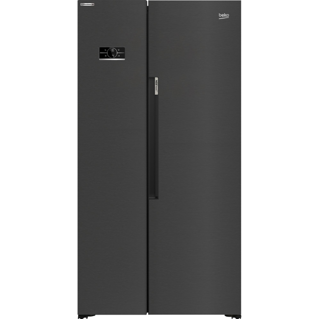 BEKO AMERICAN FRIDGE FREEZER WITH NEOFROST BLACK ASL1442VPZ